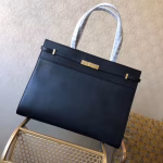 Saint Laurent Black Medium Manhattan Shopping Bag - Image 6