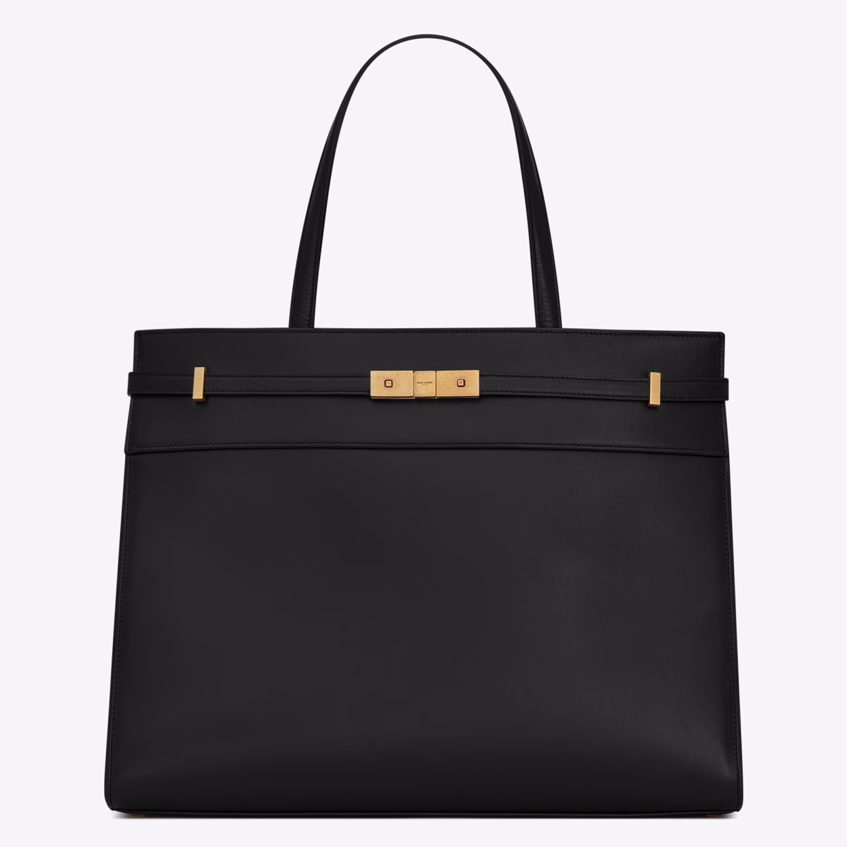 Saint Laurent Black Medium Manhattan Shopping Bag - Image 1