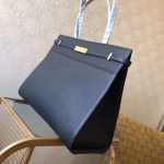 Saint Laurent Black Medium Manhattan Shopping Bag - Image 7