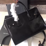Saint Laurent Baby Sac De Jour Souple Duffle Black Bag - Image 7