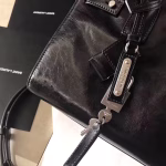 Saint Laurent Baby Sac De Jour Souple Duffle Black Bag - Image 2