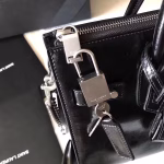 Saint Laurent Baby Sac De Jour Souple Duffle Black Bag - Image 3