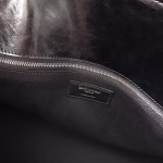Saint Laurent Sac De Jour Souple 36 Duffle Black Bag - Image 5