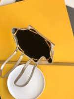 Saint Laurent Joe Backpack In Gold Lame Leather - Image 6