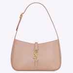 Saint Laurent Le 5 ? 7 Hobo Bag in Beige Smooth Leather