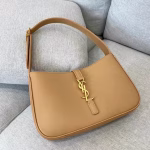 Saint Laurent Le 5 ? 7 Hobo Bag In Brown Leather - Image 2