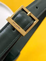 Saint Laurent Le 5 ? 7 Hobo Bag in Green Smooth Leather - Image 3