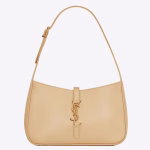 Saint Laurent Le 5 ? 7 Hobo Bag in Naturel Smooth Leather