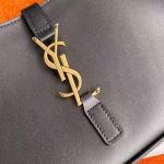 Saint Laurent Le 5 ¨¤ 7 Hobo Bag In Black Leather - Image 3