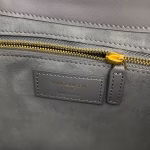 Saint Laurent Le 5 ? 7 Hobo Bag in Storm Smooth Leather - Image 4