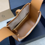 Saint Laurent Le 5 ? 7 Small Shoulder Bag in Canvas and Leather - Image 3