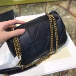 Saint Laurent Small Jamie Bag In Black Patchwork Lambskin - Image 7