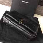 Saint Laurent Medium Jamie Patchwork Leather Black Bag - Image 7