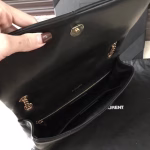 Saint Laurent Medium Jamie Patchwork Leather Black Bag - Image 3