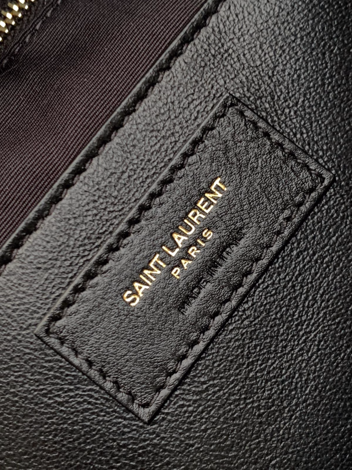 Saint Laurent Jamie 4.3 Shoulder Bag In Black Lambskin - Image 5