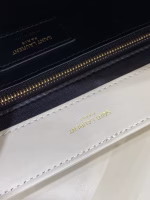 Saint Laurent Joan Satchel Bag In White Quilted Leather - Image 2