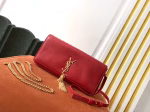 Saint Laurent Kate 99 Shoulder Bag In Red Lambskin - Image 6