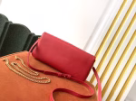 Saint Laurent Kate 99 Shoulder Bag In Red Lambskin - Image 7