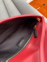 Saint Laurent Kate 99 Shoulder Bag In Red Lambskin - Image 4