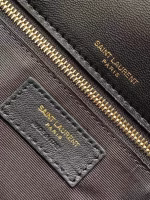 Saint Laurent Kate 99 Shoulder Bag In Black Suede - Image 2