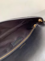Saint Laurent Kate 99 Shoulder Bag In Black Suede - Image 8