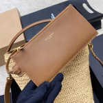 Saint Laurent Le 37 Bucket Bag in Natural Woven Raffia - Image 5
