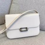 Saint Laurent Le Pave Bag In White Calfskin - Image 4