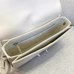 Saint Laurent Le Pave Bag In White Calfskin - Image 11