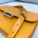 Saint Laurent Le Pave Bag In Saffron Calfskin - Image 11