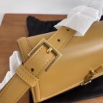 Saint Laurent Solferino Medium Bag In Brown Box Calfskin - Image 3