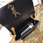 Saint Laurent Medium Vicky Bag In Black Lambskin - Image 6