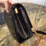 Saint Laurent Medium Vicky Bag In Black Patent Leather - Image 3