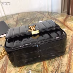 Saint Laurent Medium Vicky Bag In Black Patent Leather - Image 7