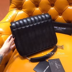 Saint Laurent Large Vicky Bag In Black Lambskin - Image 2