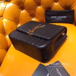 Saint Laurent Large Vicky Bag In Black Lambskin - Image 3