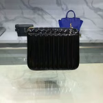 Saint Laurent Large Vicky Bag In Black Patent Leather - Image 8