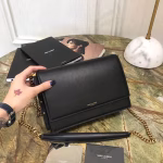 Saint Laurent Zoe Bag In Black Calfskin - Image 2