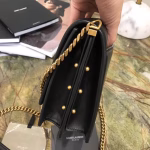 Saint Laurent Zoe Bag In Black Calfskin - Image 4