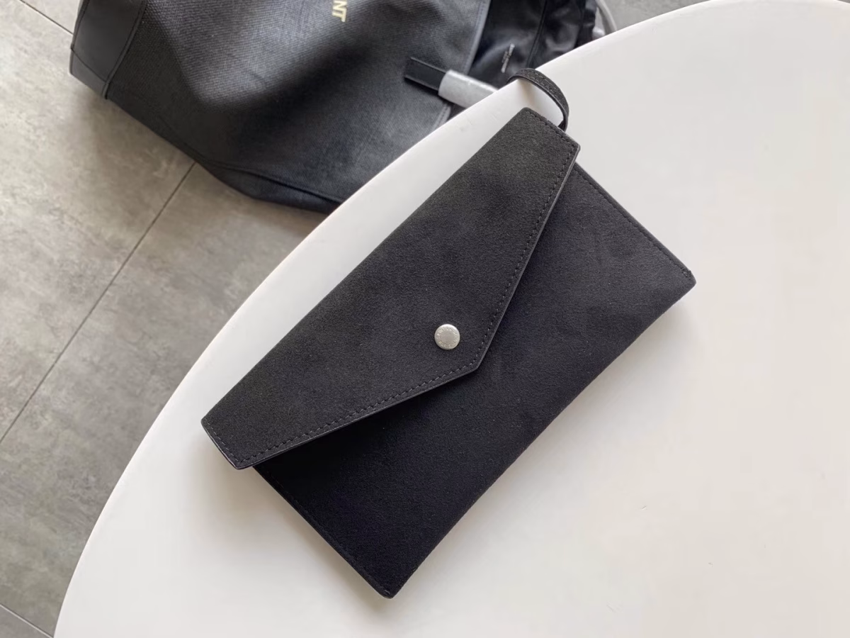Saint Laurent Teddy Shopping Bag In Black Raffia - Image 3
