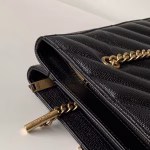 Saint Laurent Small Tribeca Shopping Bag In Black Leather - Image 8
