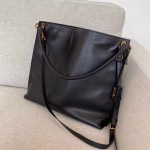 Saint Laurent Tag Hobo Bag In Black Calfskin - Image 6
