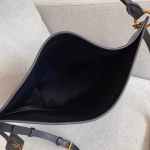 Saint Laurent Tag Hobo Bag In Black Calfskin - Image 7
