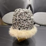 LV Autumn/Winter Thickened Plush Warm Earmuff Bucket Hat - Image 3