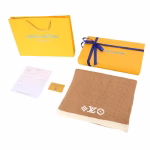 LOUIS VUITTON 2024 New Travel-Element Knitted Wool Scarf
