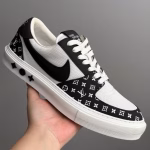 Louis Vuitton × Nike Collaborative Patchwork Sneakers