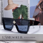 LV Louis Vuitton European and American Style Oversized Frame One-Piece Sunglasses