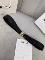 BALLY Men's Black Belt - Image 9