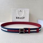 BALLY Men's Burgundy Belt (Same Style as in Specialty Stores)