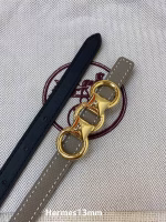 Hermès Calfskin Women's Reversible Belt - Image 5