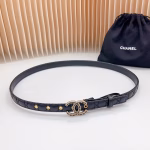 Chanel 2.0cm Double-Sided Sheepskin Ladies' Belt - Image 8